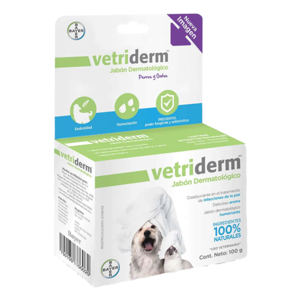 VETRIDERM JABÓN DERMATOLÓGICO